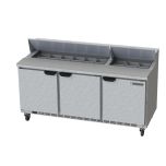 Beverage-Air SPE72HC-18 Cold Table 72" 18-Pan 3-Dr (Elite Series), Hcbn BEVA-SPE72HC-18