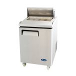 Atosa Cold Table, 1-Door, 27.5"L, 8-Pan, 115V ATOSA-MSF8301GR