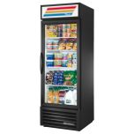 True GDM-23-HC~TSL01 Ref 1-Dr Hinge Glass 27" Led Black Hydrocarbon TRUE-GDM-23-HC-LD-BLK