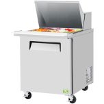 RefrigerationX XST-28-12-N6 Mega Top Cold Table 27.5"L,12-Pan REFX-XST-28-12-N6