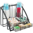 Cal Mil Plastics 1715-13 Condiment Caddy, Wire Blk, Beverage Service CALI-1715-13